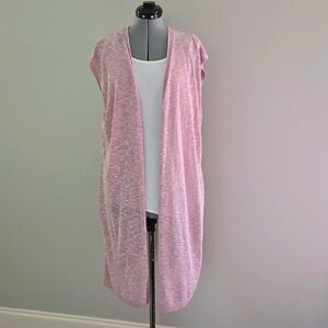 Lane Bryants Pink Rose Duster Size 14 / 16